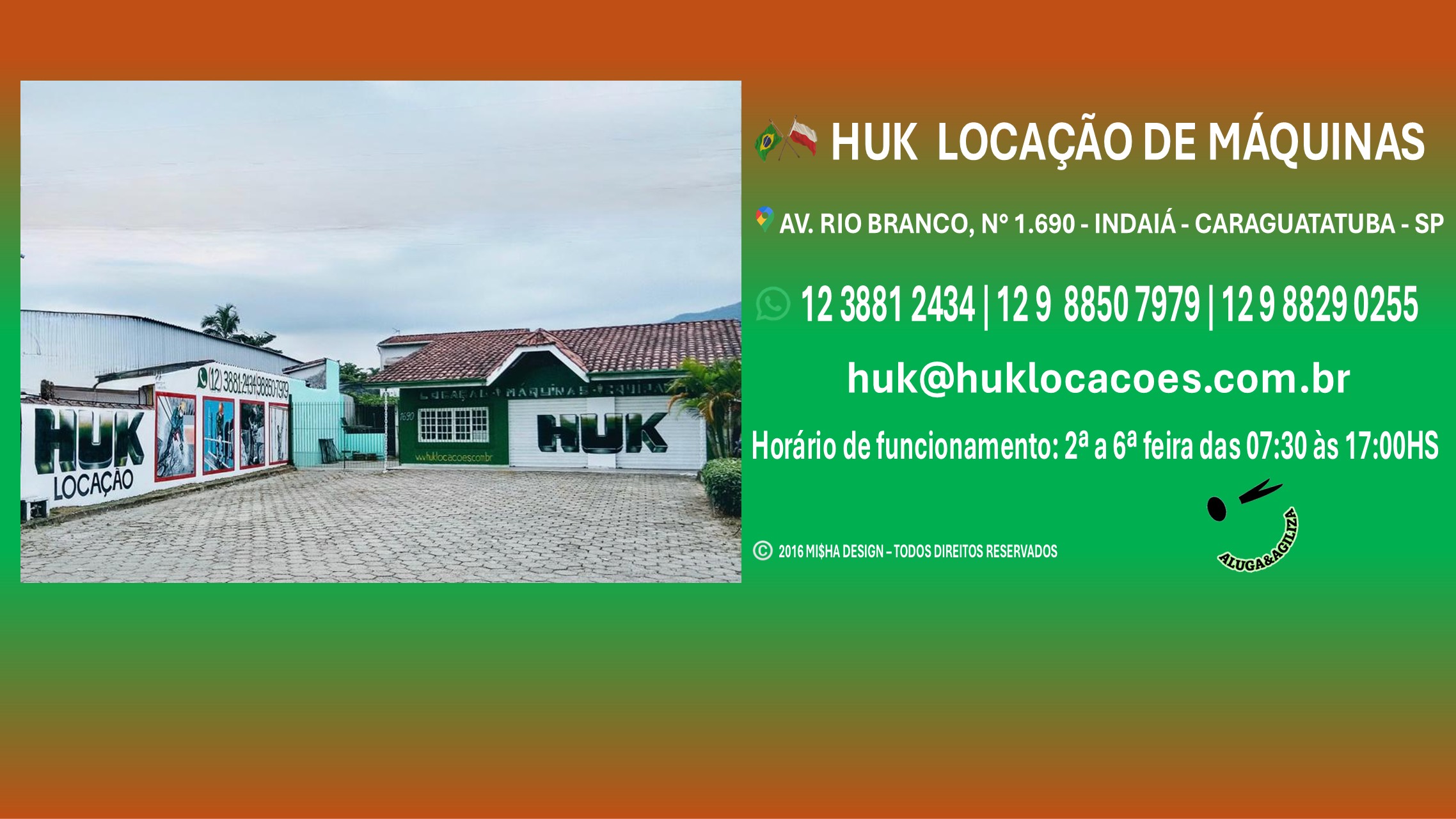 FUNCIONAMENTO HUK LOCAÇÃO